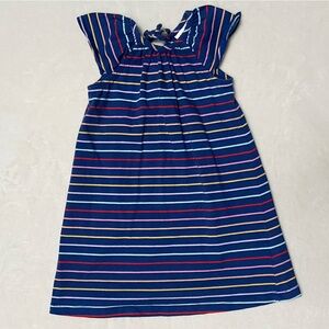 Hanna Andersson size 110 (US Size 5) multi-color striped dress